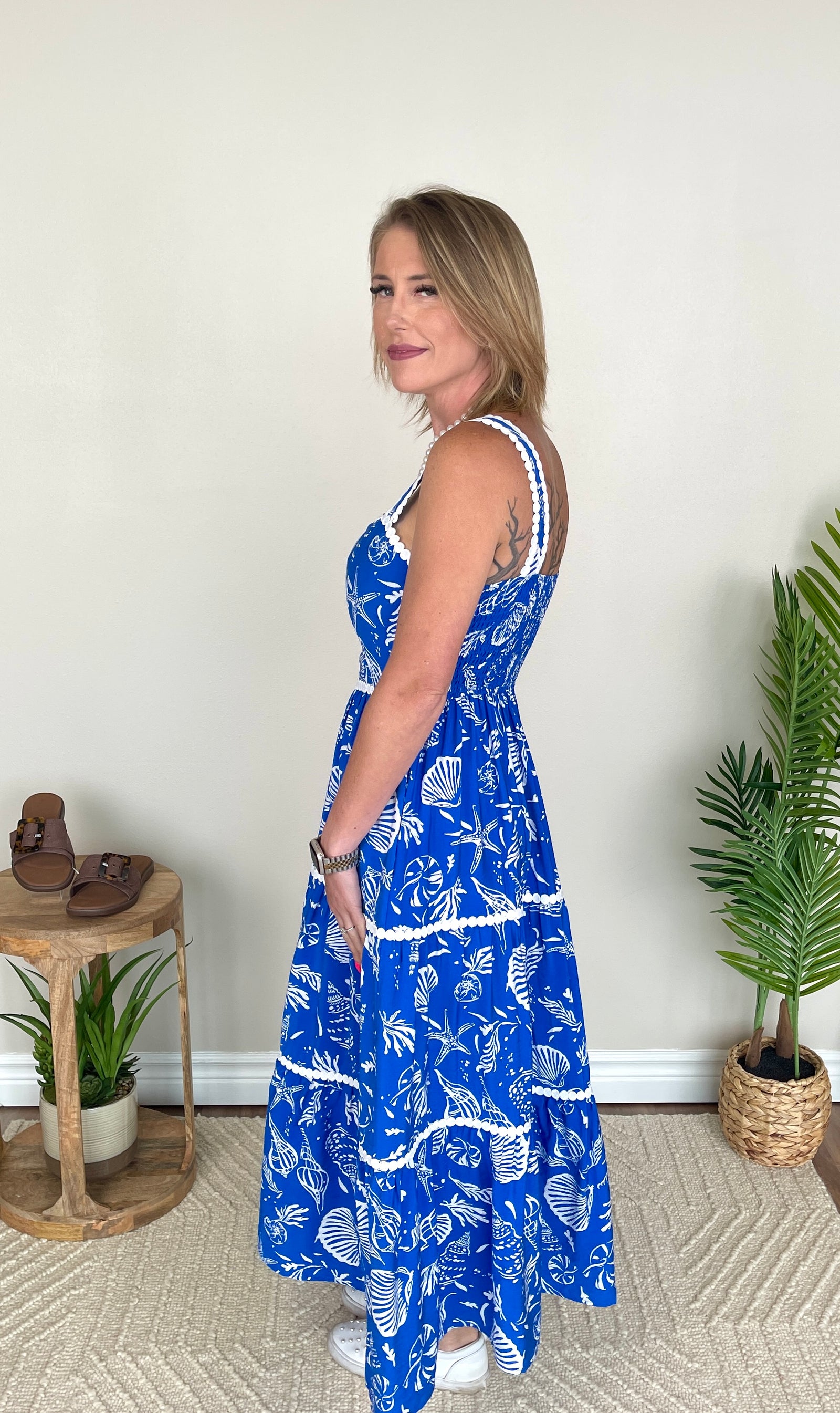 Sea Life Is The Best Life Dress