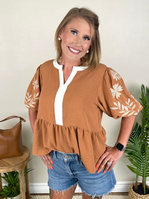 Oh Donna Top | Mocha
