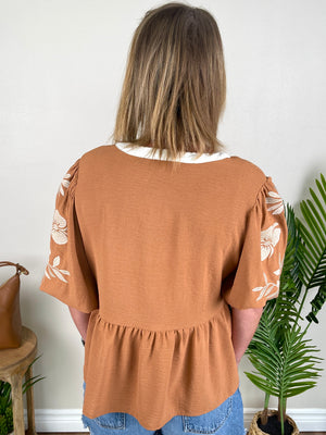 Oh Donna Top | Mocha
