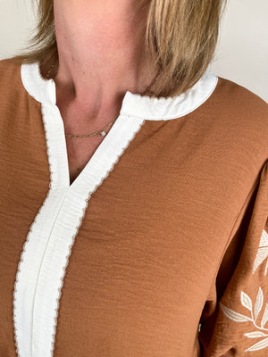 Oh Donna Top | Mocha