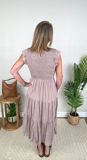 Sassy Sis Dress | Tan