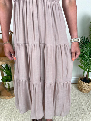 Sassy Sis Dress | Tan