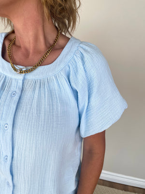 Moonwashed Blue Top
