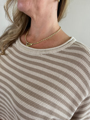 Sandy Stripes Top