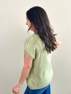 Trellis Top | Green