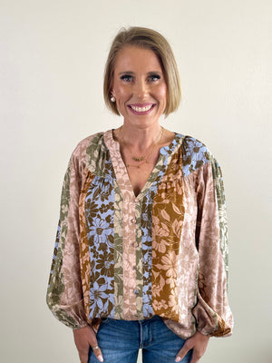 Flirty Floral Top