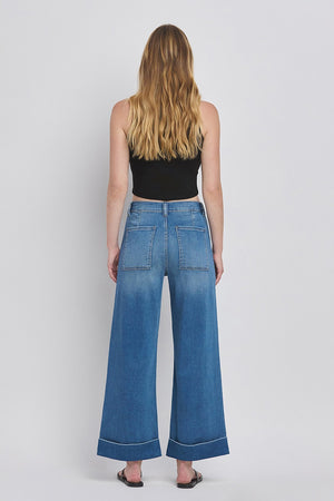 Vervet High Rise Super Soft Baggy Wide Jeans