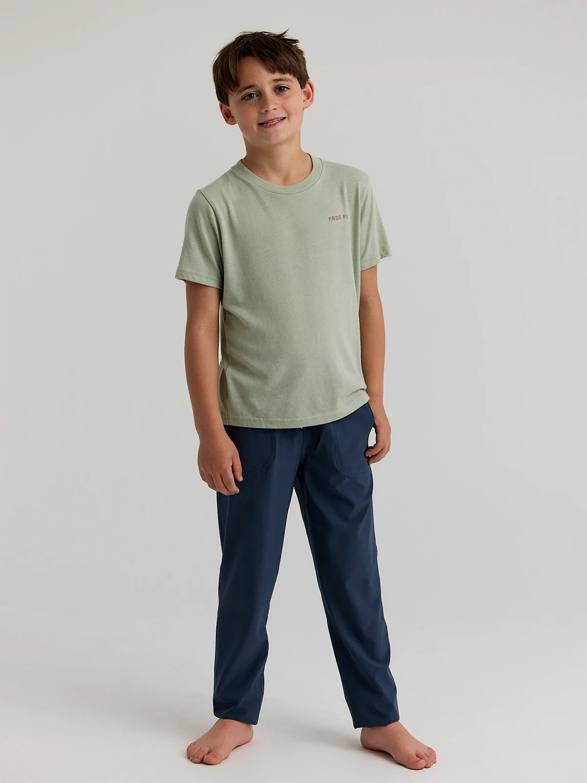 Free Fly Youth Vintage Camo Redfish Tee