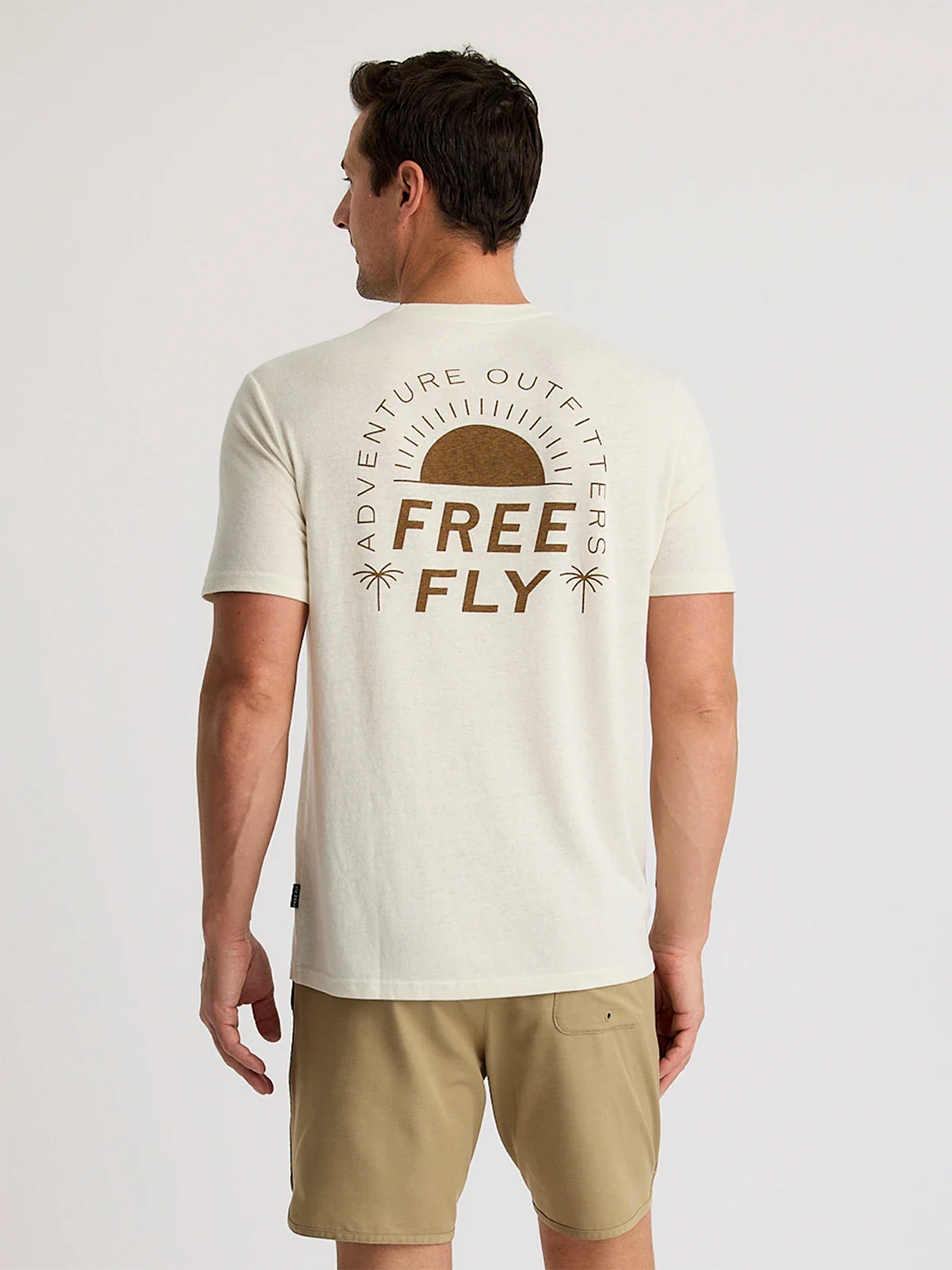 Free Fly Men's Adventure Outfitters Tee | Heather Birch