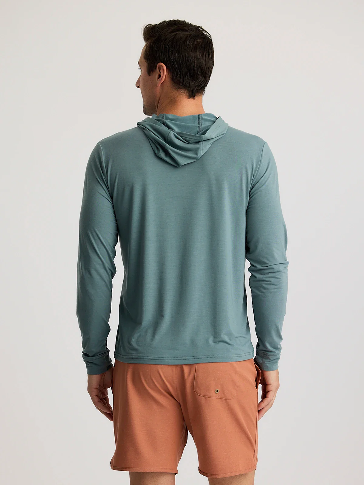 Free Fly Men's Elevate Lightweight Hoodie | Stormy Sea