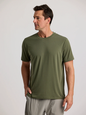 Free Fly Men's Elevate Lightweight Tee | Fatigue