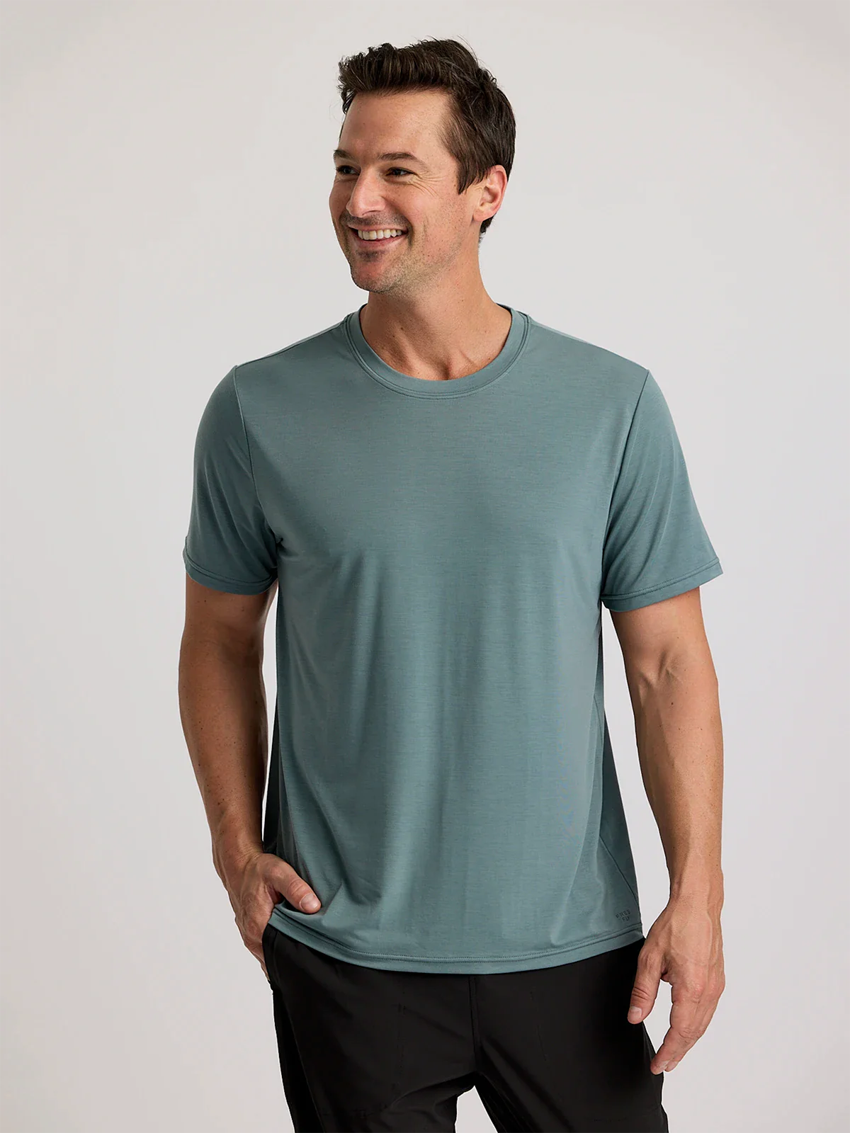 Free Fly Men's Elevate Lightweight Tee | Stormy Sea