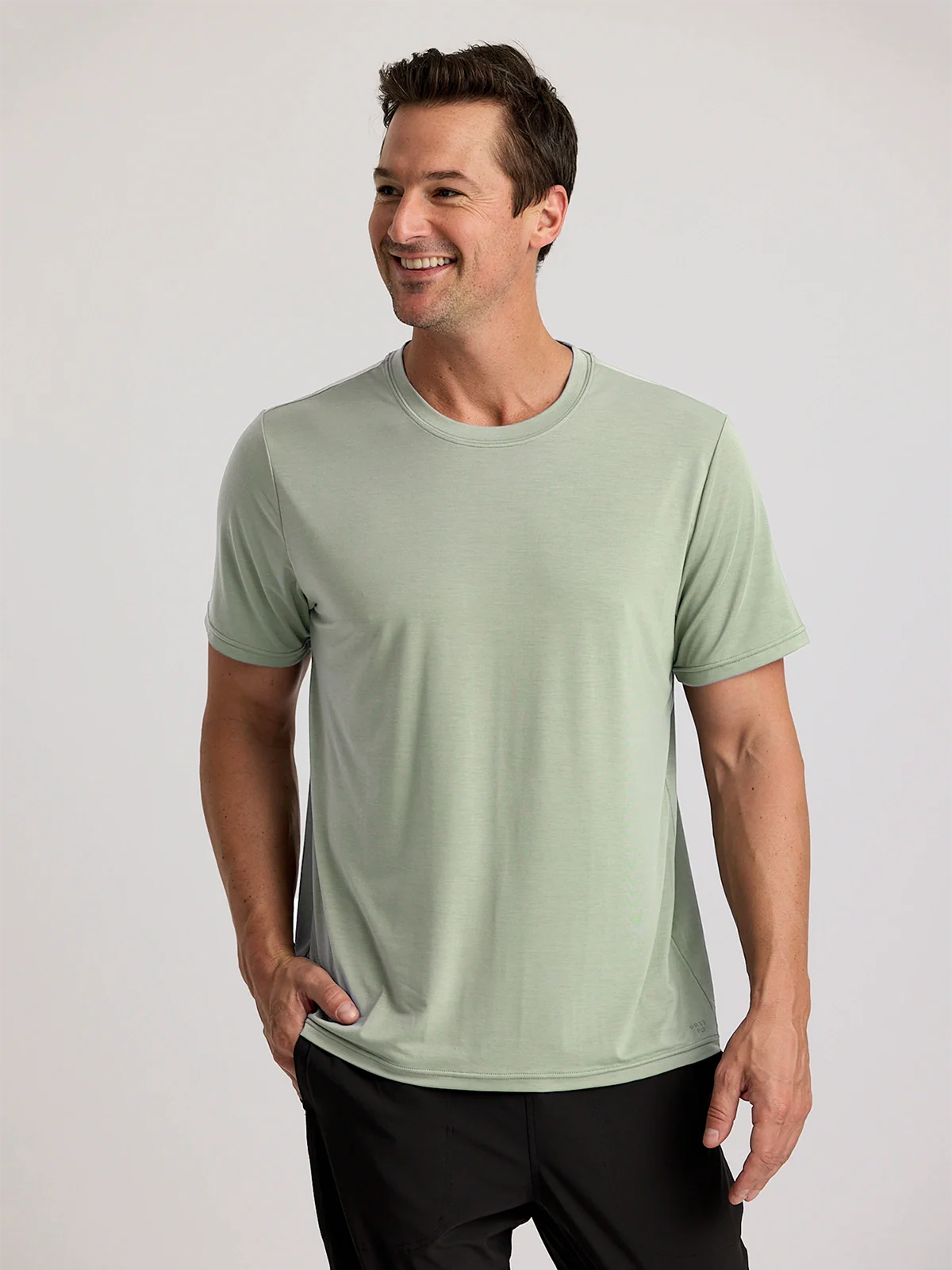 Free Fly Men's Elevate Lightweight Tee | Desert Sage