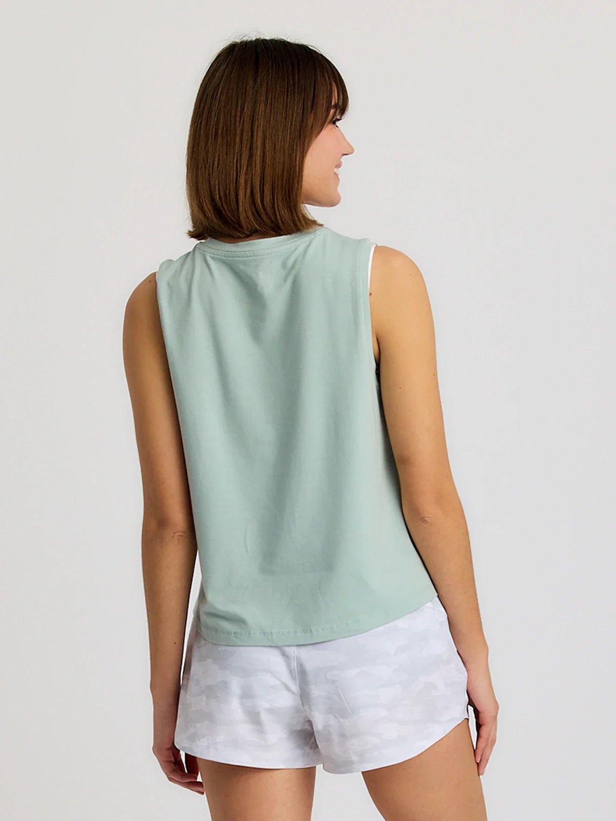 Free Fly Women's Bamboo Current Tank | Ocean Mist