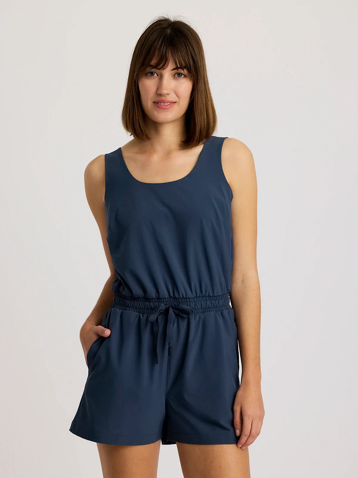 Free Fly Women's Breeze Romper | Storm Cloud