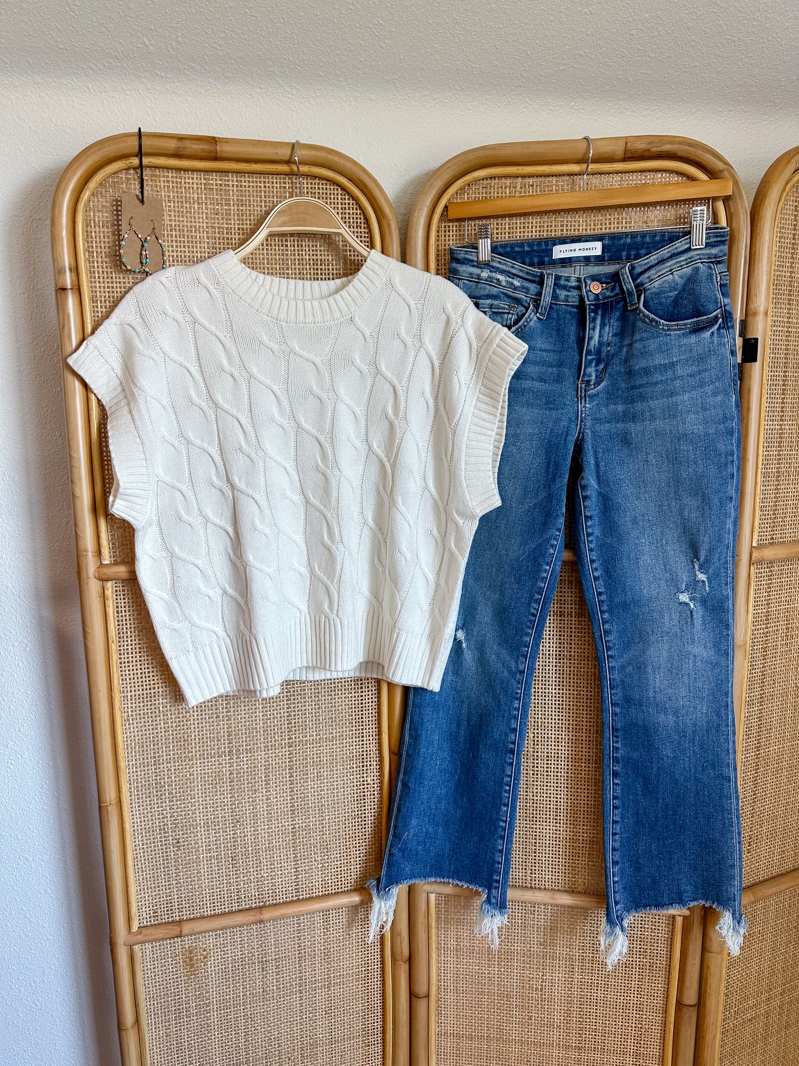 Marisa Short Sleeve Basic Sweater