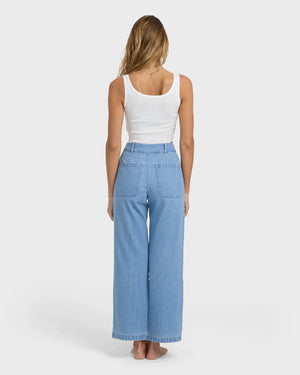 Billabong Wave Washed Pant | Sea Blue