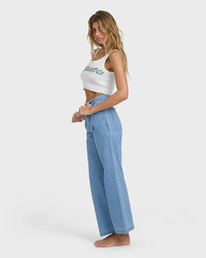 Billabong Wave Washed Pant | Sea Blue