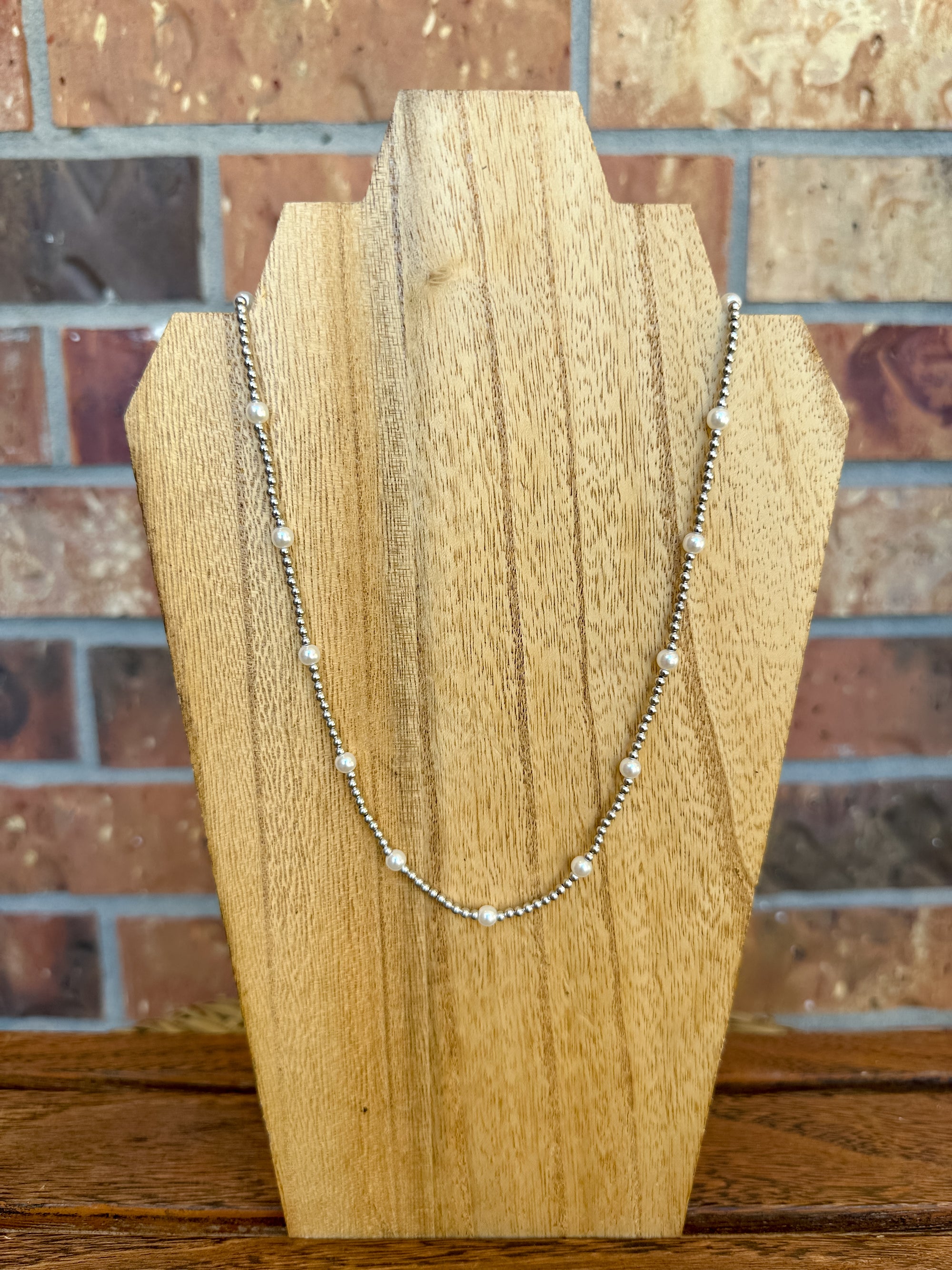 Annie Necklace | Silver