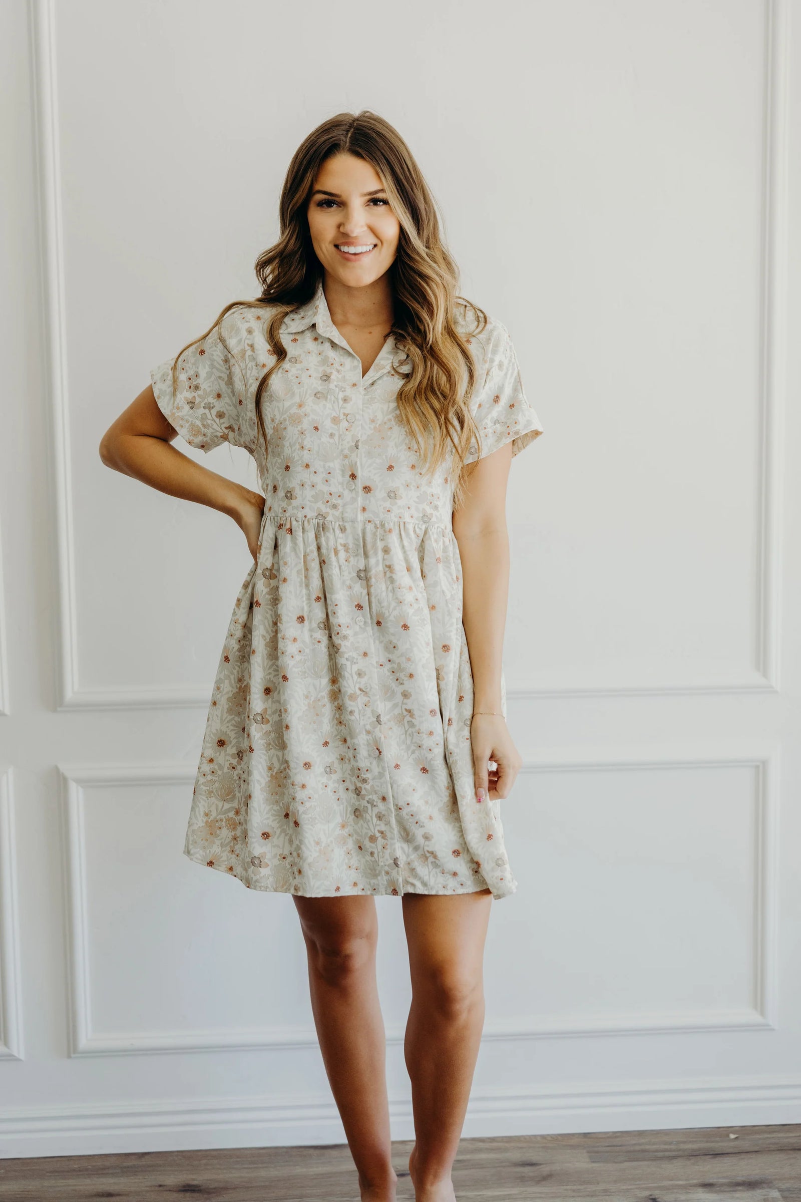 Mikarose Heidi Dress | Bisque Bloom