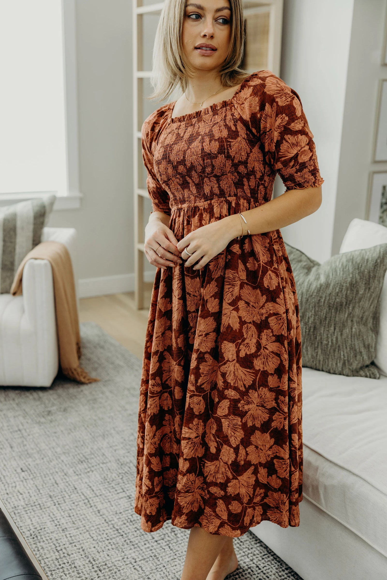 Mikarose Pepper Dress | Sienna Glow