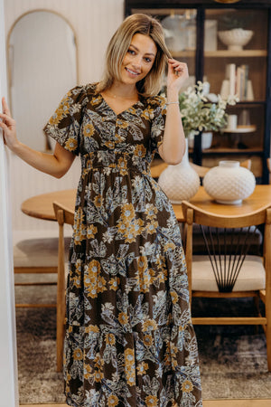 Mikarose Shay Dress | Golden Fawn