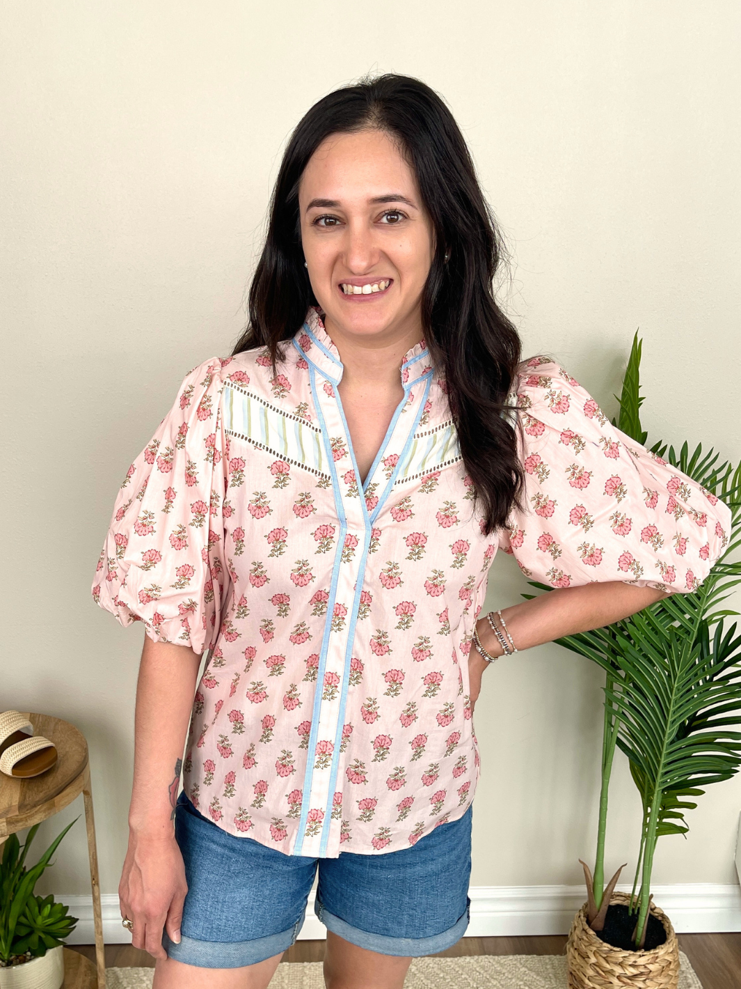 Winding Roses Top