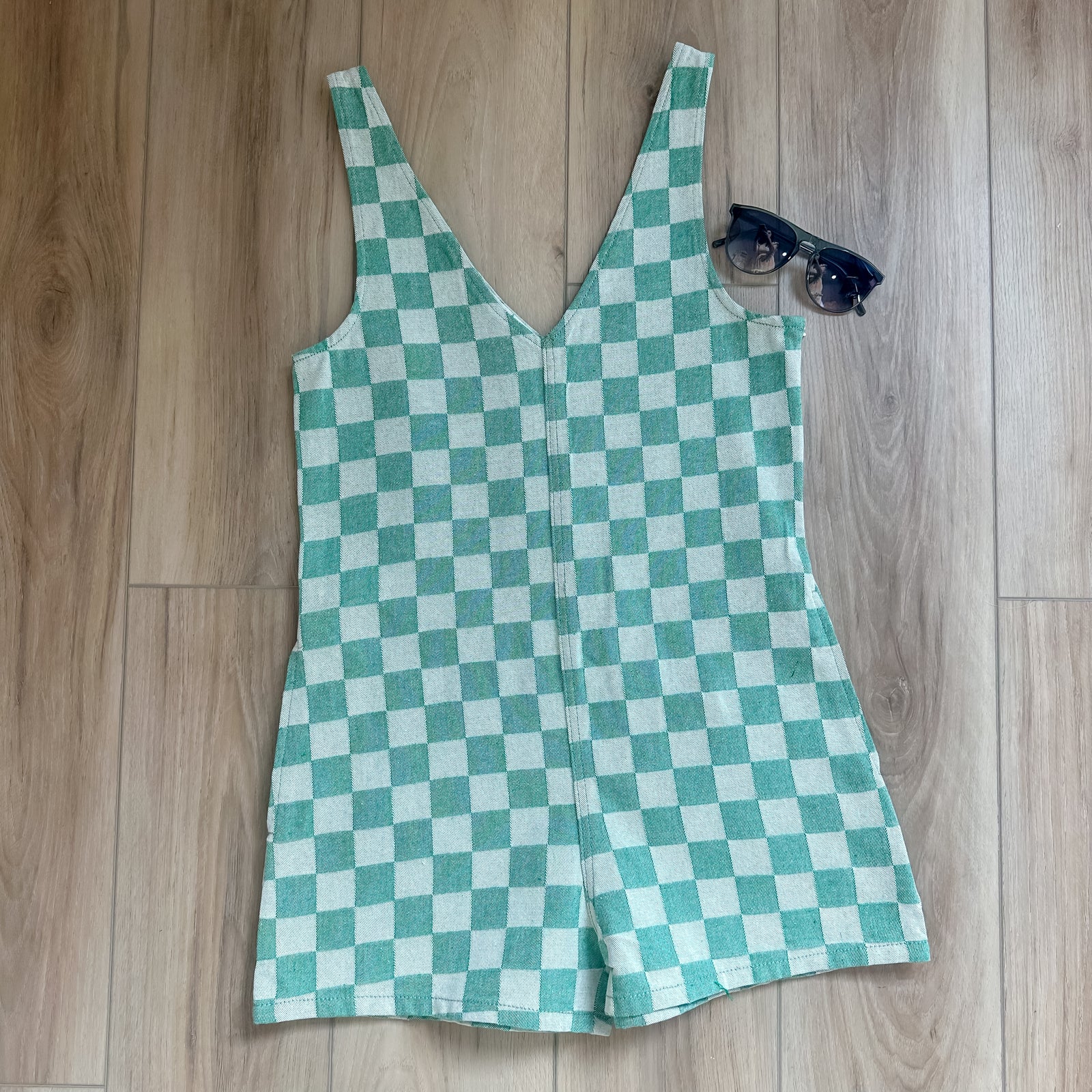 Cool Checkered Romper