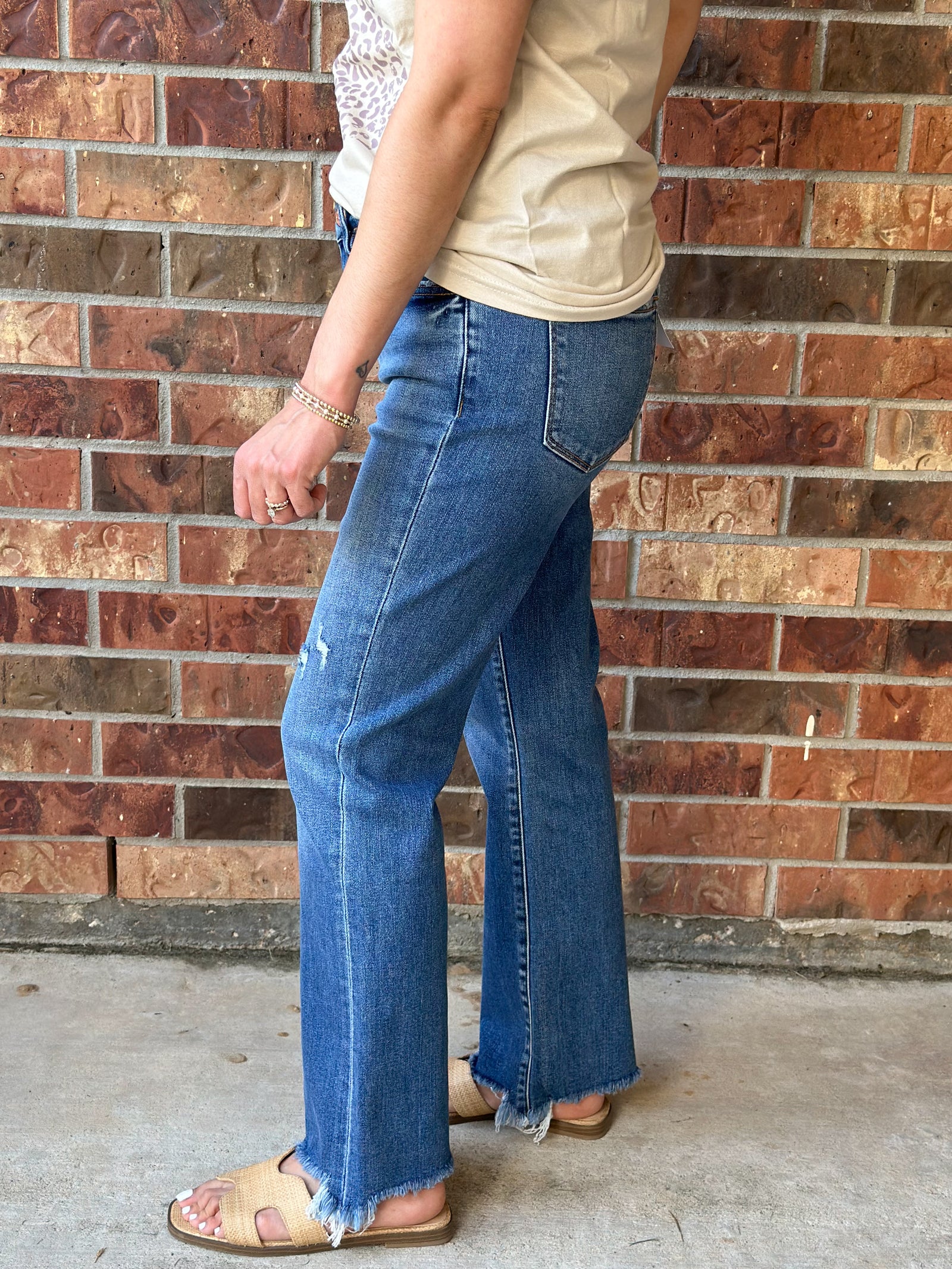 Flying Monkey Mid Rise Linda Jeans