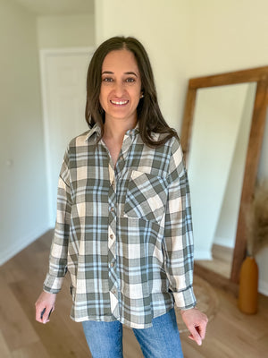 Alexandra Flannel | Spruce