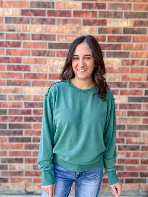 Marisa Pullover | Dark Green