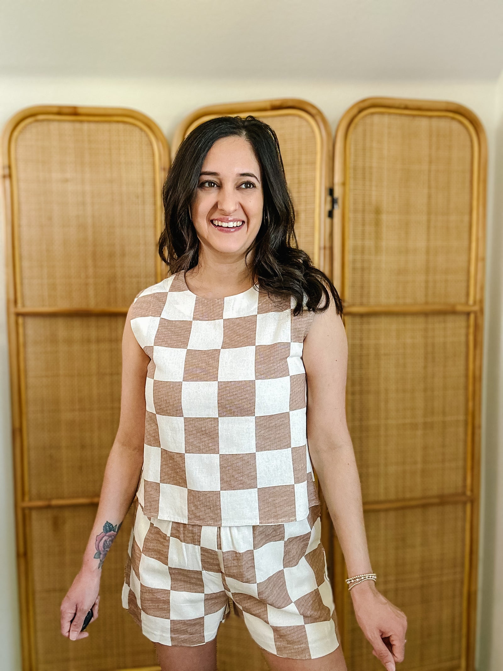 Checkered Beach Days Set