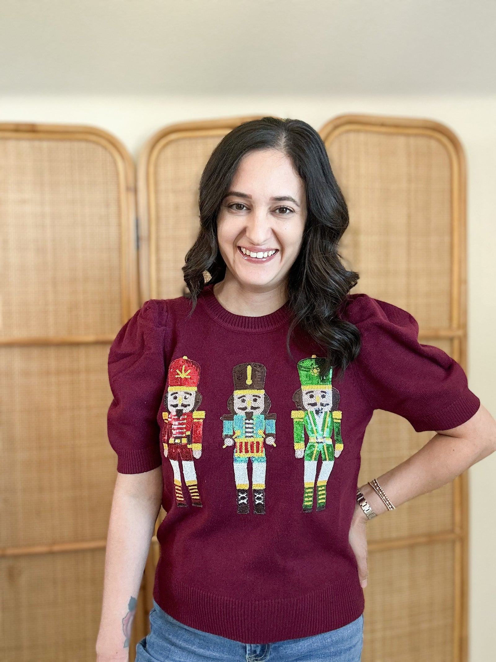 Nutcracker Sequin Sweater