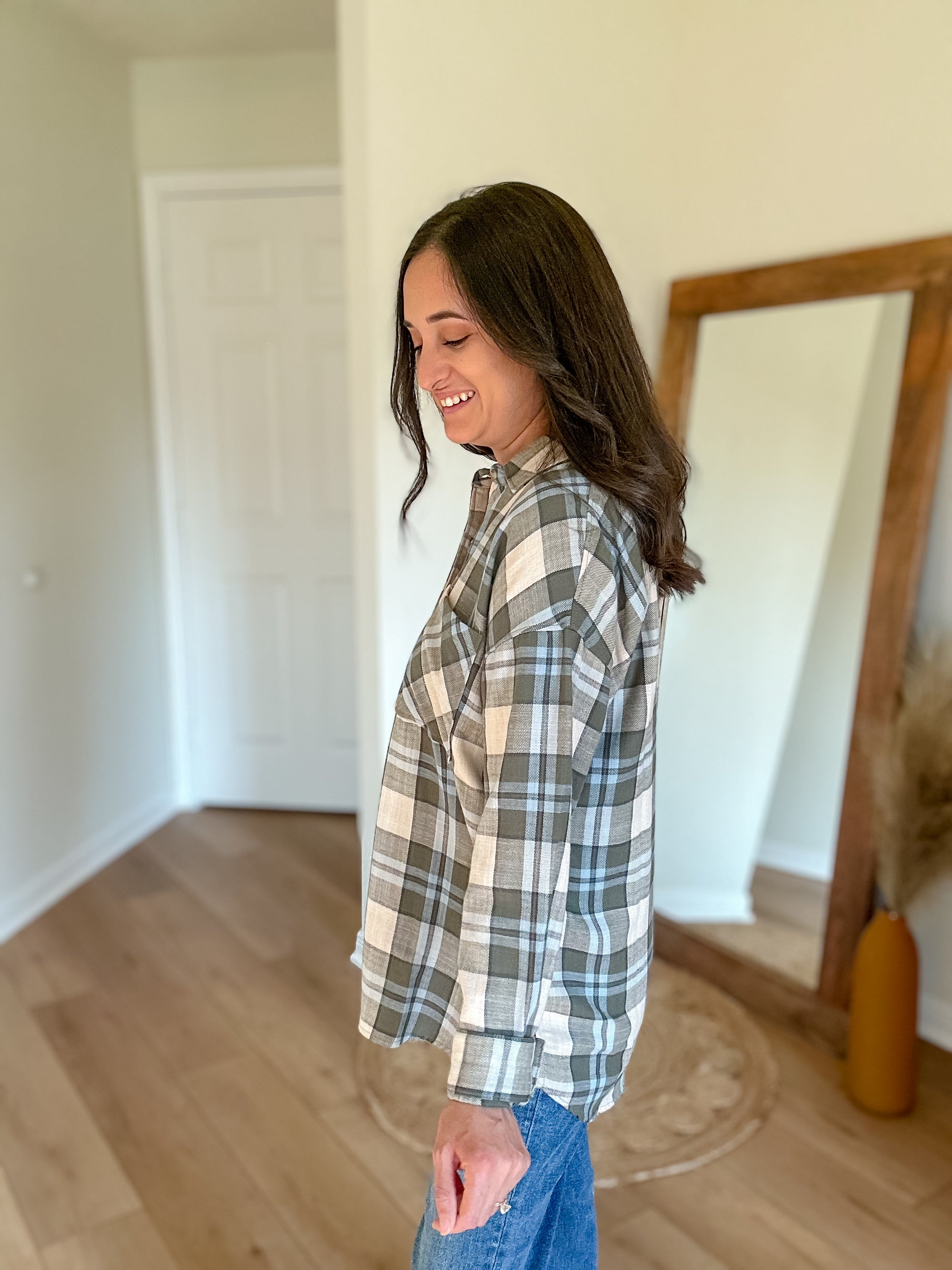 Alexandra Flannel | Spruce