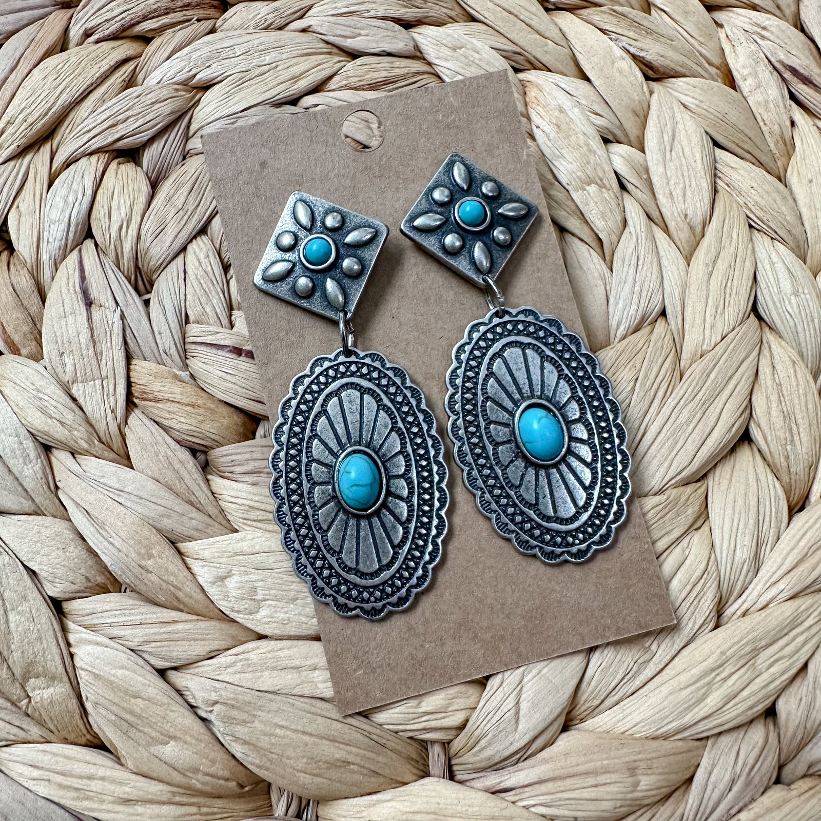 Maya Earrings | Turquoise
