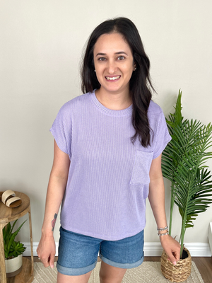 Precious Moments Top | Lavender