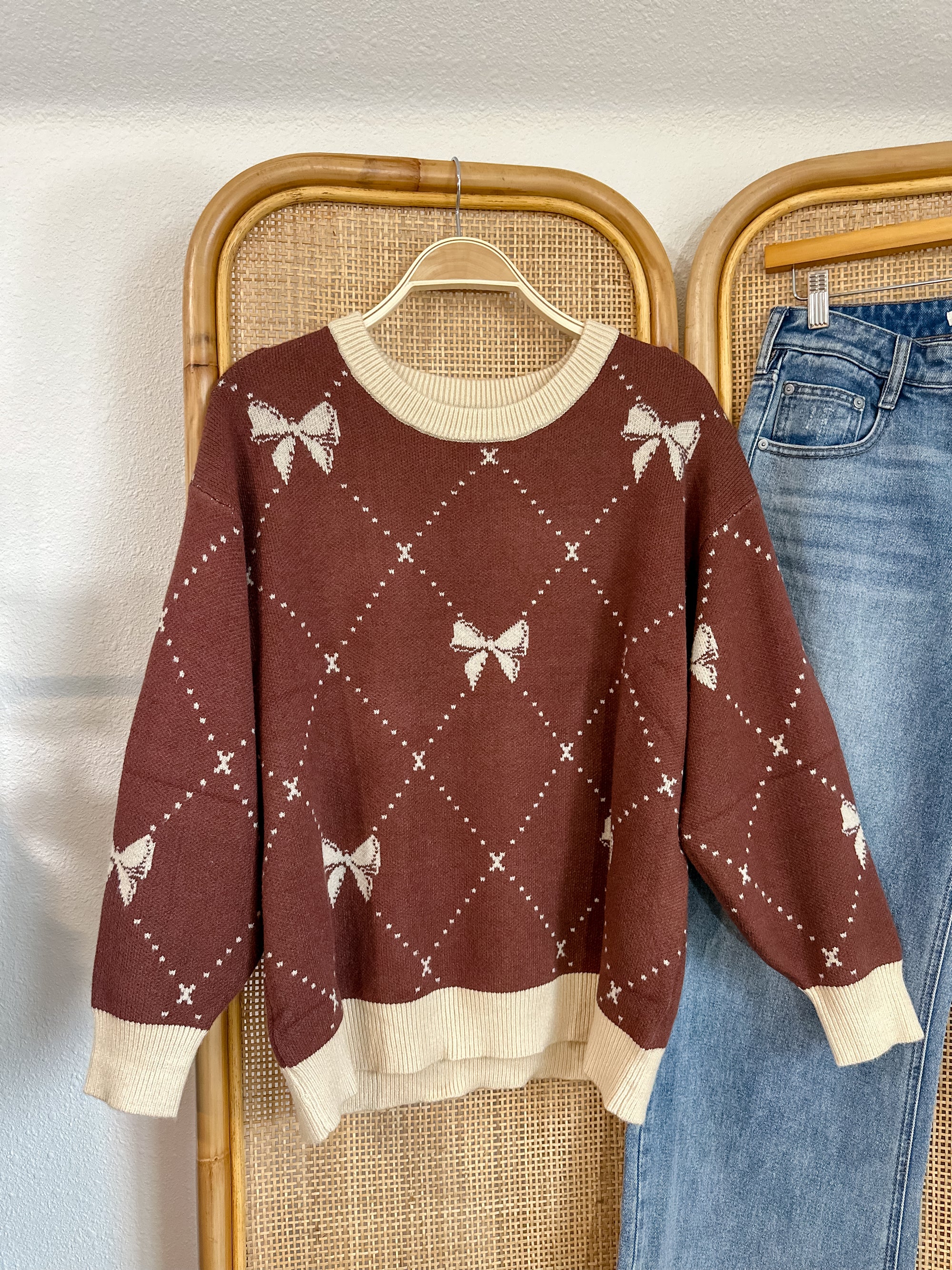 Pretty in Bows Sweater