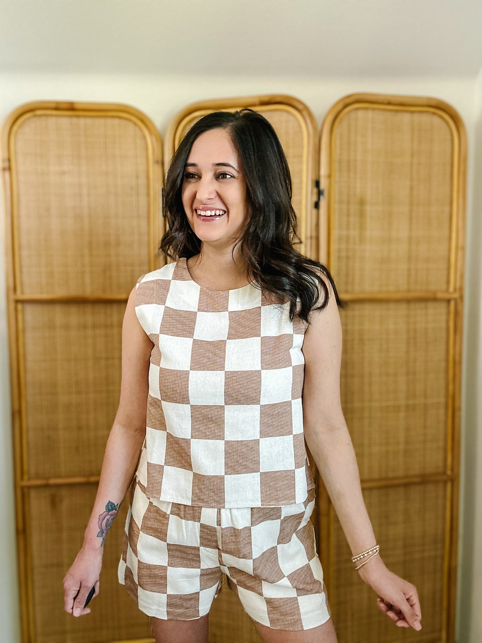 Checkered Beach Days Set