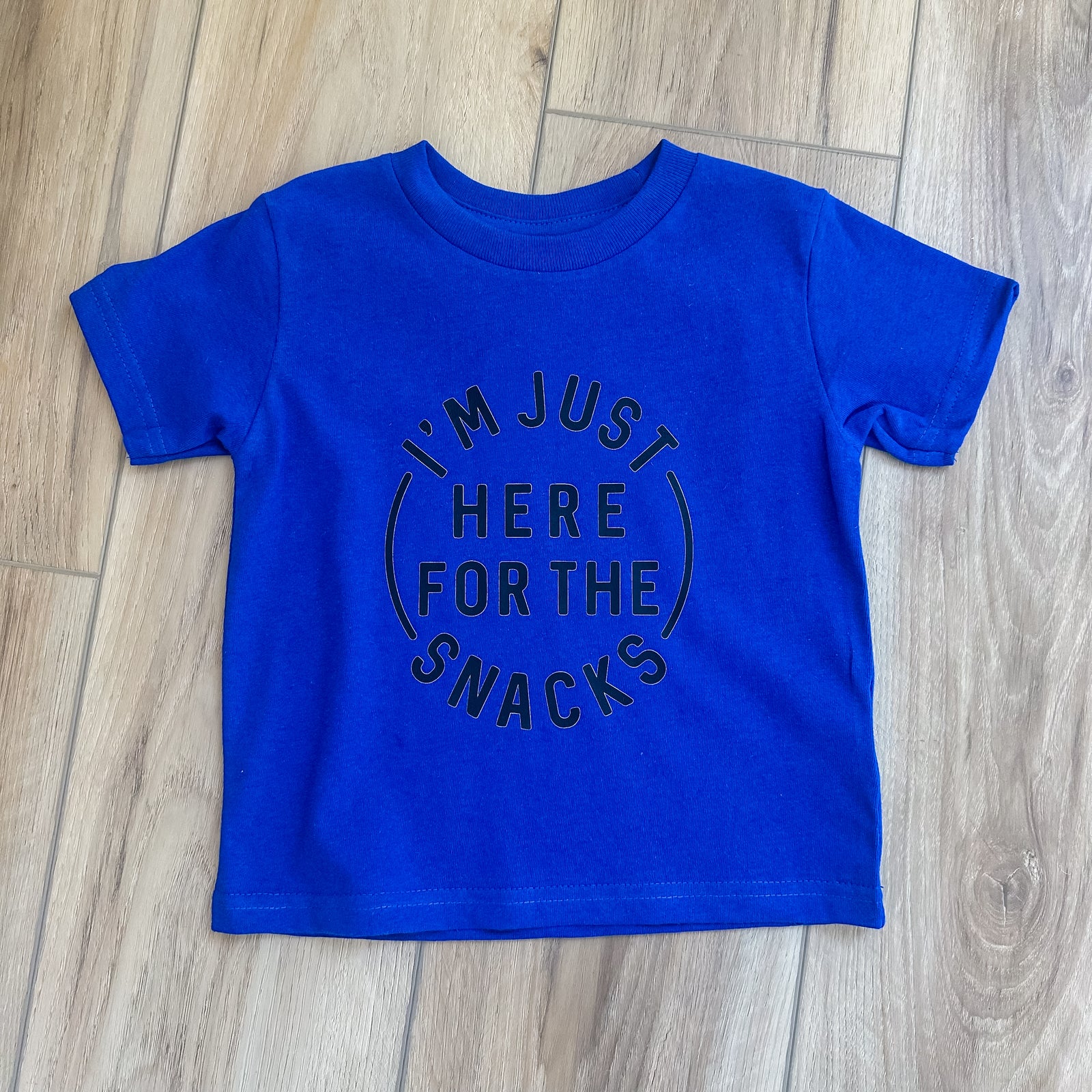 Toddler Here for the Snacks Tee
