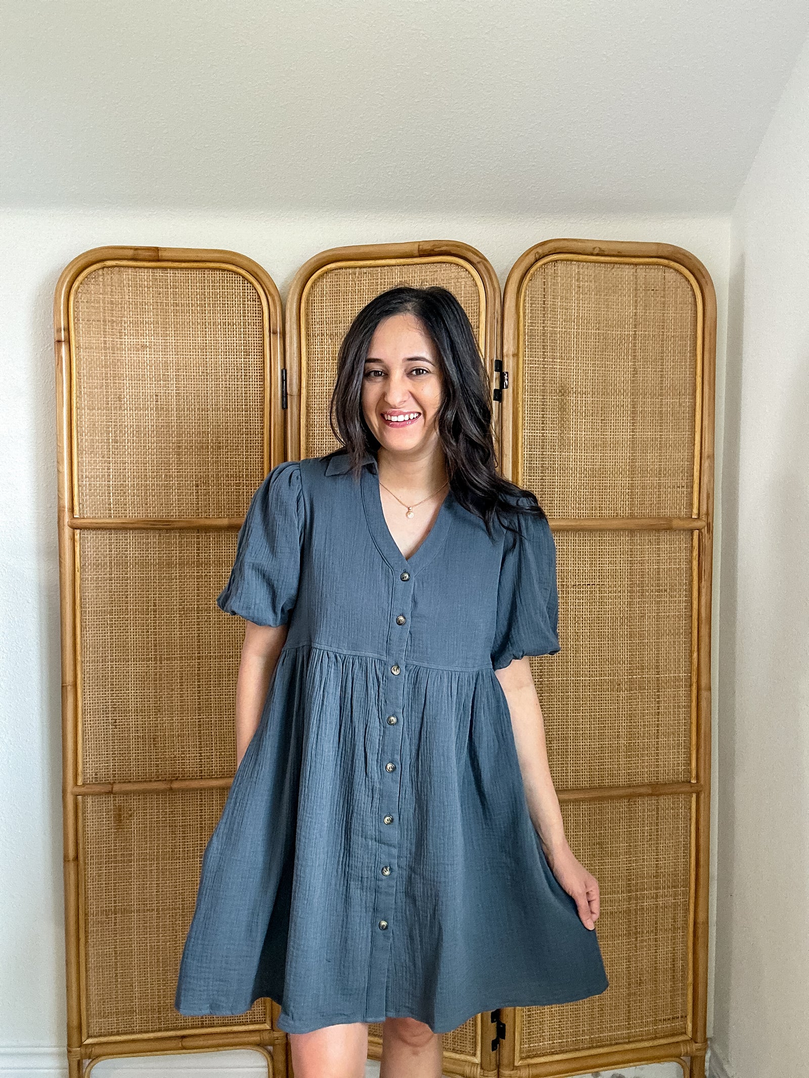 MikaRose Cheyenne Dress | Blue Horizon