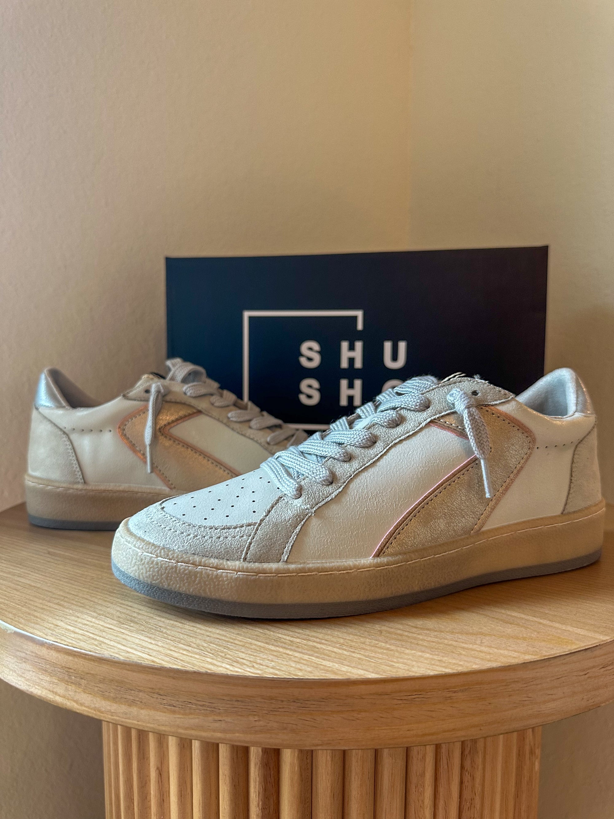Shu Shop Salma Sneakers | Gold