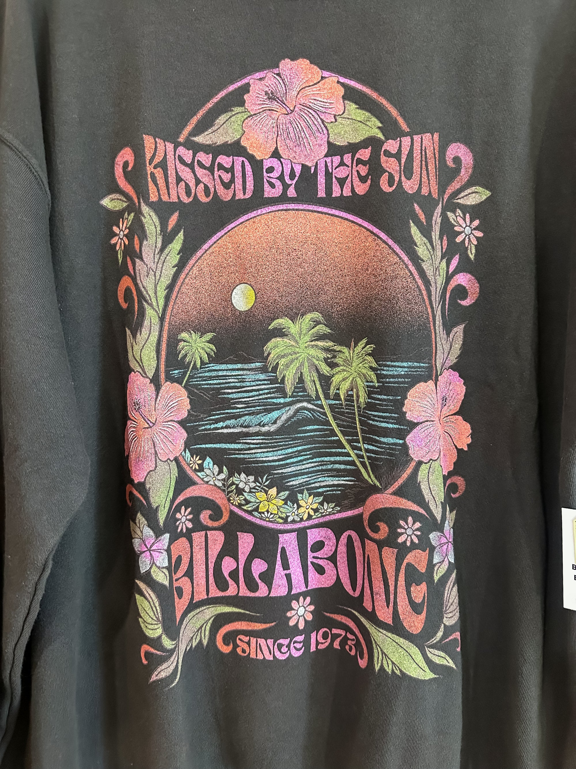 Billabong Ride In Oversized Sweatshirt | Black Sands 7