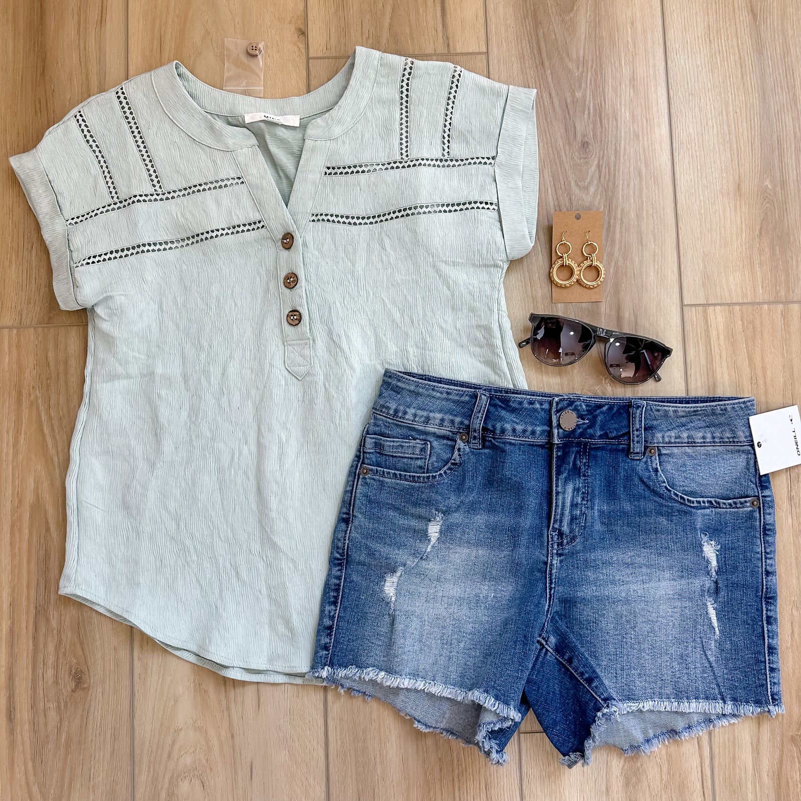 Rustic Top | Mint