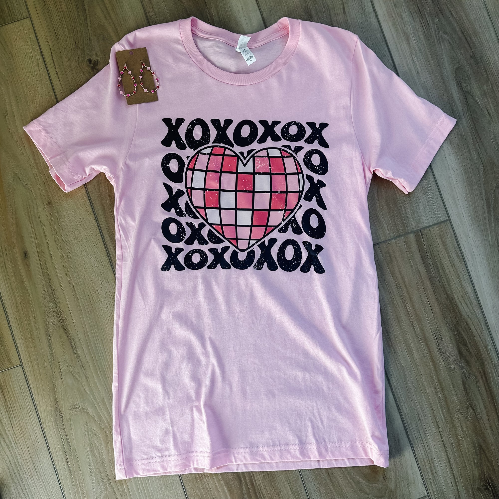 XOXO Disco Heart Tee