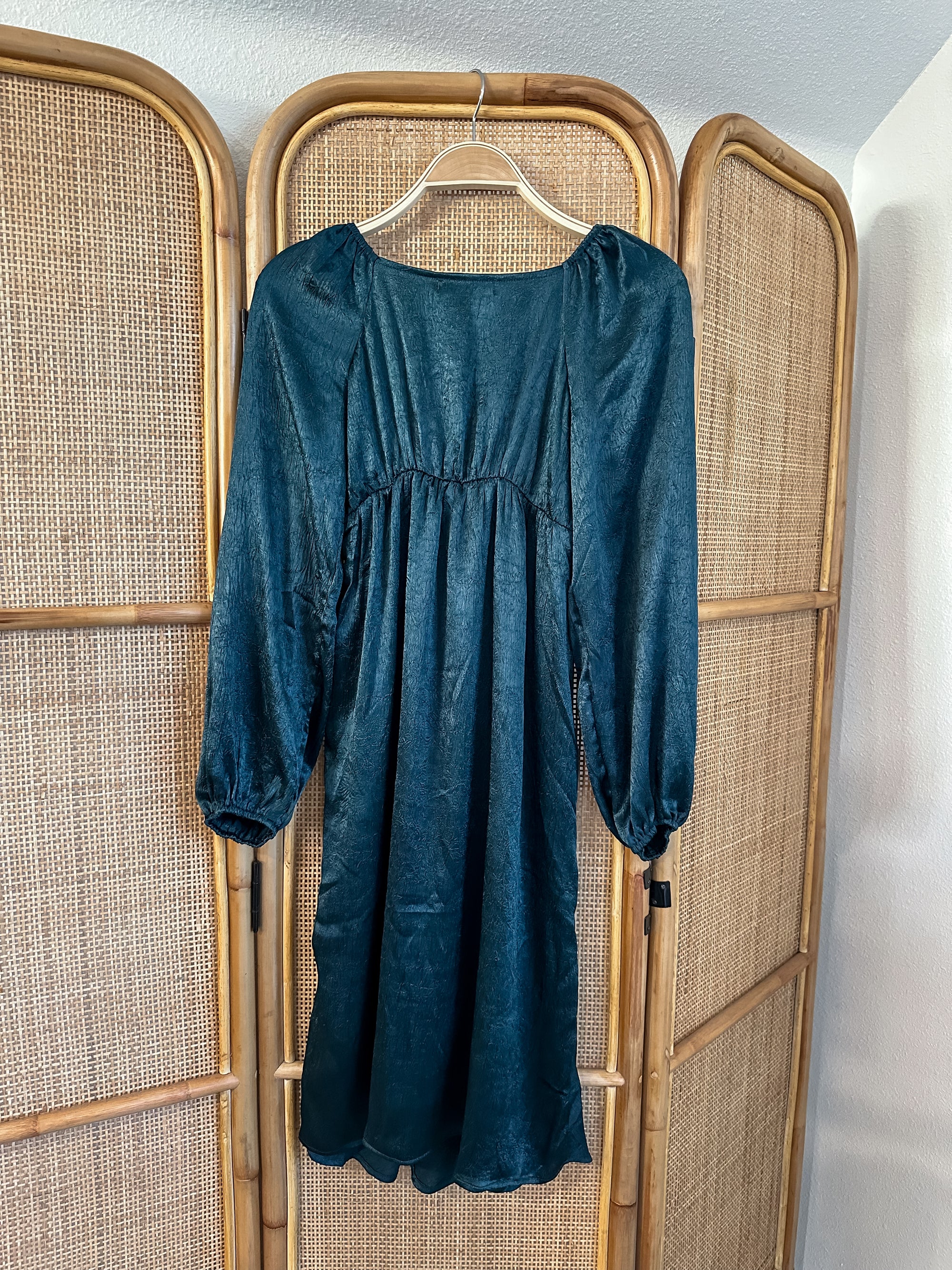 Mikarose Nellie Dress | Evergreen Fog