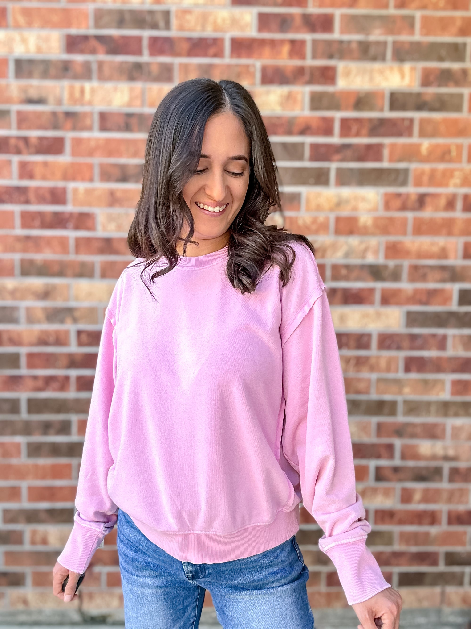 Marisa Pullover | Rose Pink