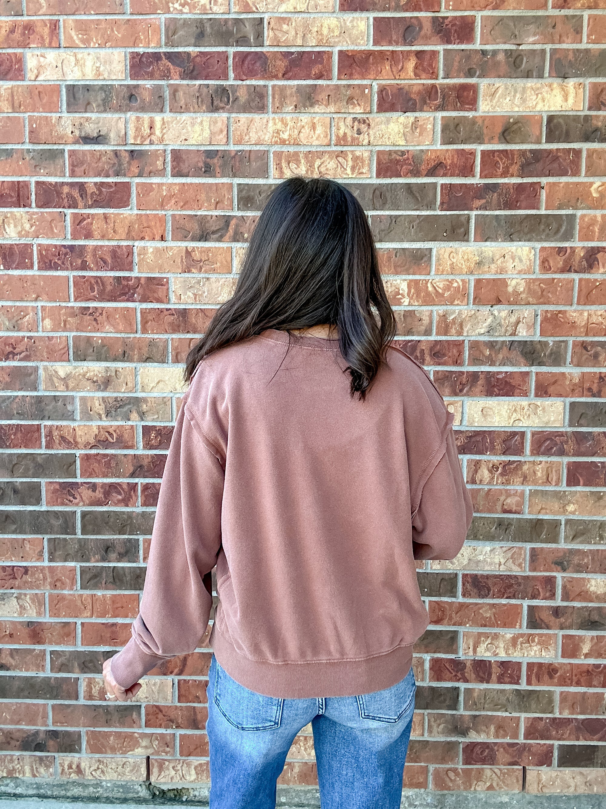 Marisa Pullover | Chestnut