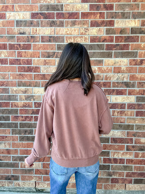 Marisa Pullover | Chestnut