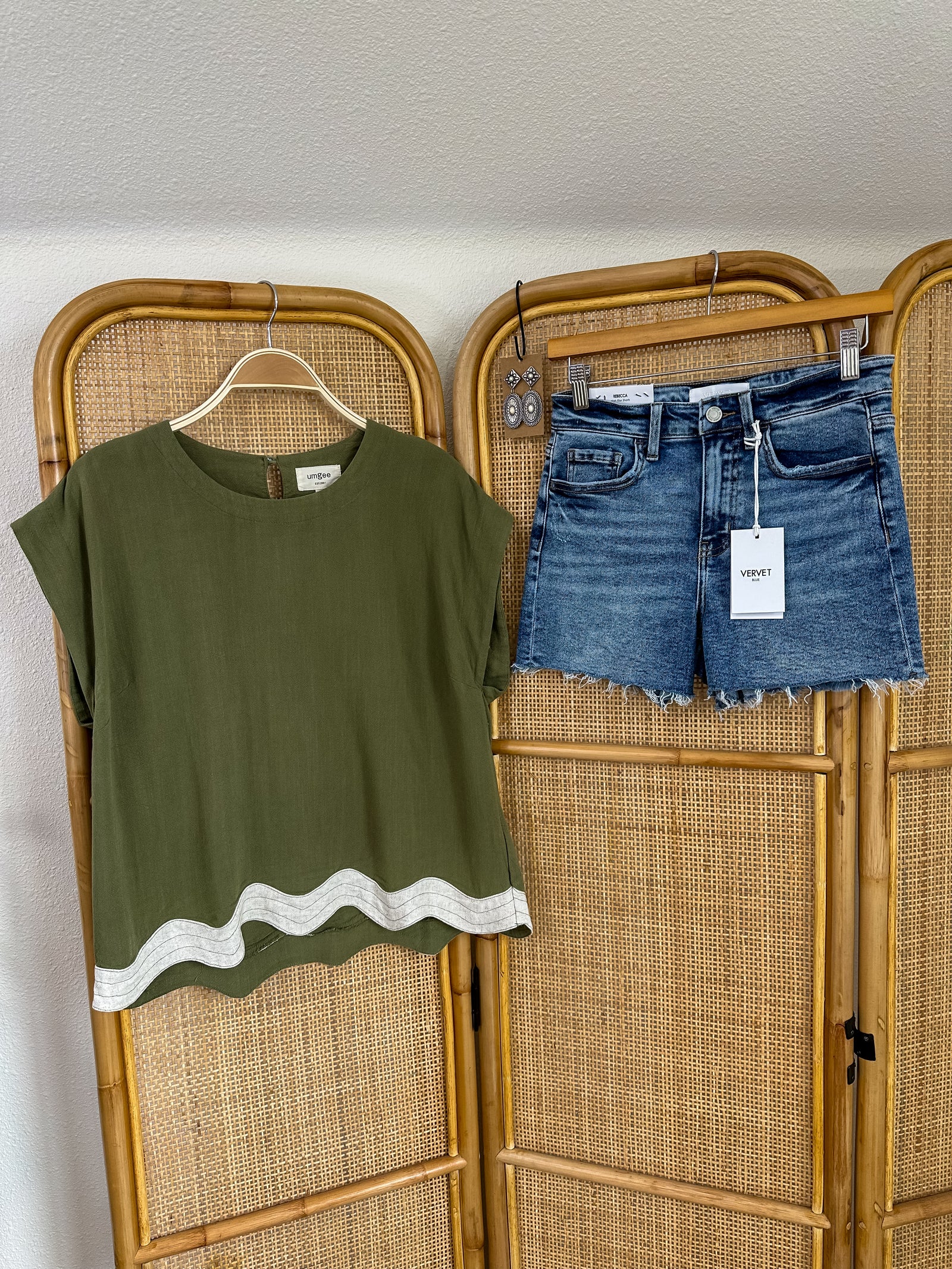 Olive Breeze Top