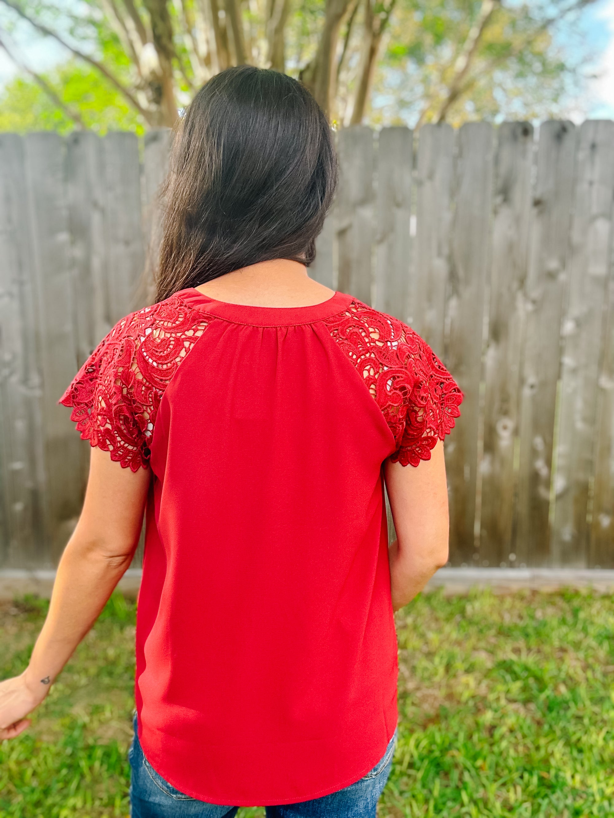 Lindy Top | Red